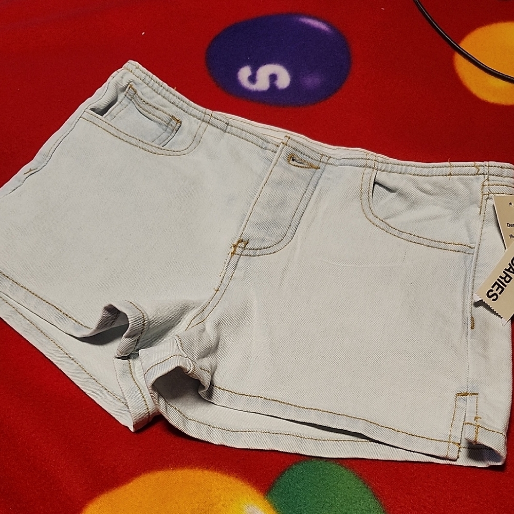 Women's Light Blue Denim Shorts